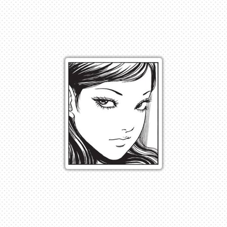 Junji Ito Tomie sticker