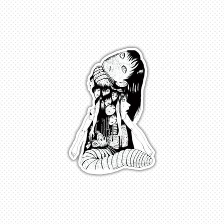 Junji Ito Tomie sticker