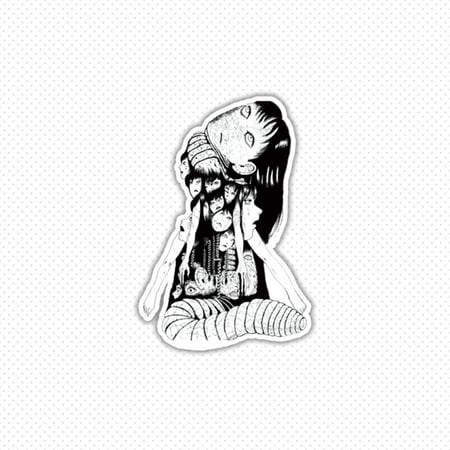 Junji Ito Tomie sticker