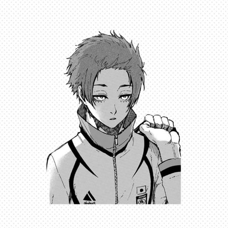 blue lock manga stickers (