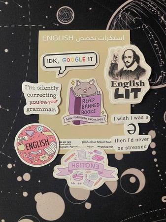 استكرات تخصص الجامعة - English