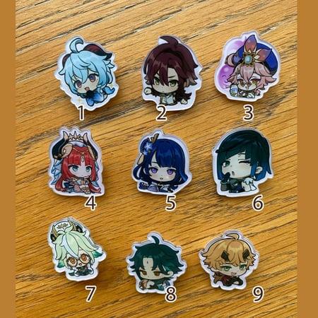 Genshin Impact brooch