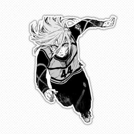 blue lock manga stickers (