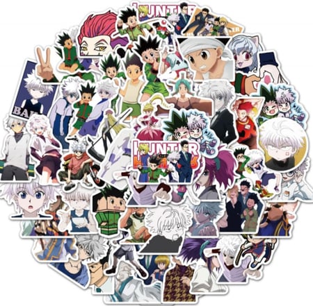 Hunterxhunter 25 stickers