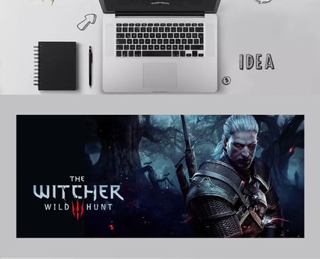 the witcher mouse pad