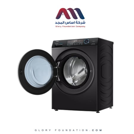 غسالة هاير 12 ك اتوماتيك حرارى استيل (14979)