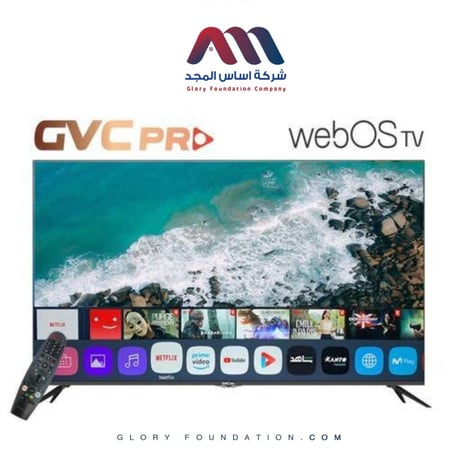 شاشة جي في سي برو  65 ويبوس سمارت 4K