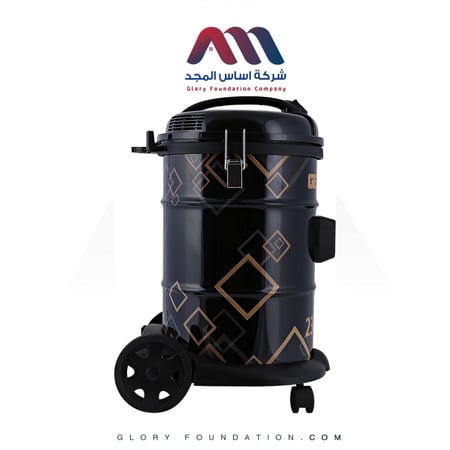 مكنسة برميل جيباس 2300 وات اسود