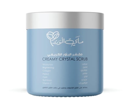 مقشر البلور الكريمي