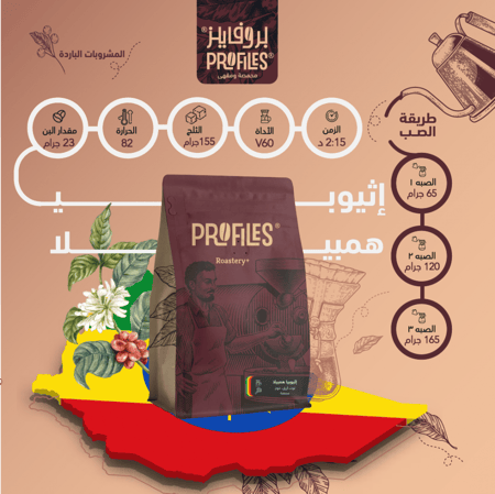 اثيوبيا همبيلا 250g | محمصة بروفايلز