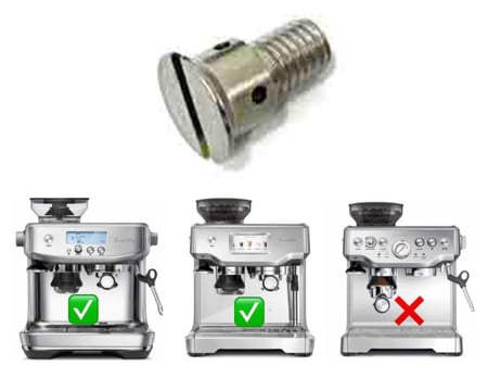 مسمار الشور سكرين القروب هيد لمكينة بريفيل سيج باريستا برو تتش المسمار