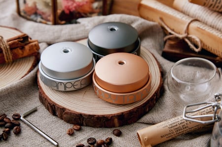 هابي تامبر مقاس 58mm لكبس احترافي بوزن ثابت وضد الميلان Happy Tamper