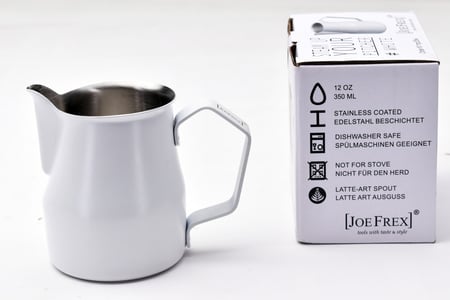 بتشر تبخير الحليب بفوهة متينة ل لاتيه آرت أسهل | جوفريكس 350مل 500مل Joefrex Milk Pitcher