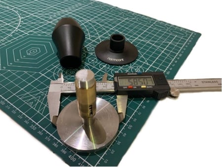 تامبر نورمكور المتوازي الإصدار الرابع جميع المقاسات مكبس Calibrated Normcore Tamper V4 58.5mm, 53.3mm, 51mm