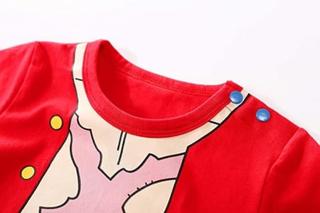 طقم أنمي ون بيس - لوفي