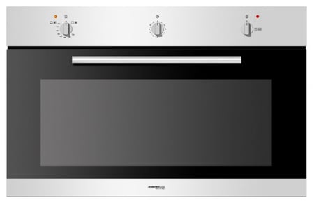 فرن 90 سم غاز كامل - 3 مفتاح سيخ الشواية - ارتفاع 60 سم ايطالي