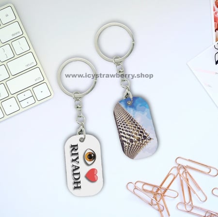 سلسلة مفاتيح معدنية معالم الرياض