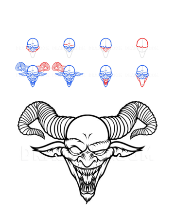 خطوات سهلة لإحتراف رسم أشياء مخيفة | دليل رسم رقمي لجميع المستويات