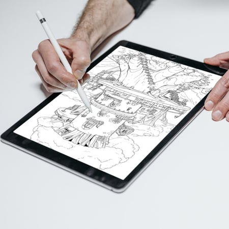 تلوبن رقمي: تدرب على تلوين التفاصيل - تلوين خارج المنزل