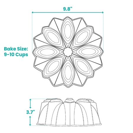 قالب كيك من Baker's Secrets