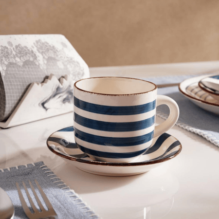 طقم سفرة خزفي جميل (20 قطعة)