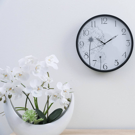 ساعة حائط 30 سم