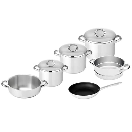 طقم قدور الاستينلس ستيل Europa عالي الجودة من سيلامبوس البرتغالية 6 قطع