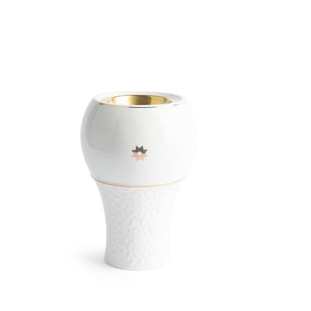 مبخر سيراميك أبيض من مجموعة كراون