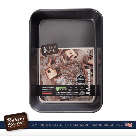 صينية مستطيلة من Baker's Secrets