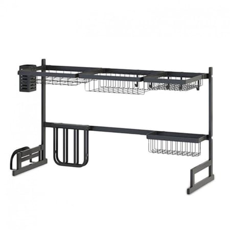 سلة تجفيف الصحون فوق الحوض