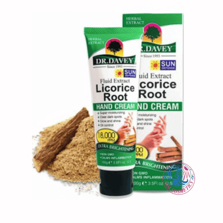 كريم ترطيب اليدين بخلاصة عرق السوس 100 جرام