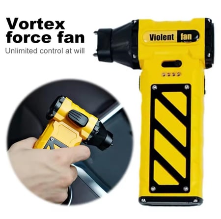 منفاخ هواء يمكن التحكم بقوة الهواء يعمل بالشحن