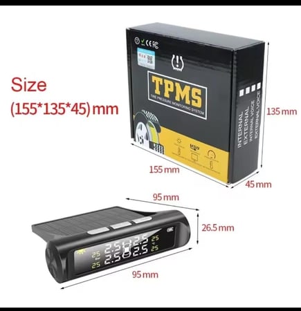 جهاز مراقبة ضغط الإطارات الذكي (TPMS)
