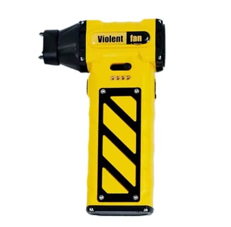 منفاخ هواء يمكن التحكم بقوة الهواء يعمل بالشحن