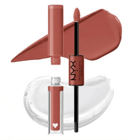 نيكس أحمر شفاه سائل مع ملمع شفاه عالي اللمعان 2×1 | لون ولمعة فاخرة تدوم