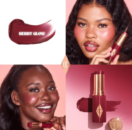 شارلوت تلبوري احمر الخدود