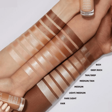 ايلف فلتر سائل للوجه هلو جلو ميديم موين 4 – 31.5 مل | فلتر مضيء وتغطية طبيعية بلمسة متوهجة