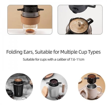 فلتر قهوة لتصفية وصنع القهوة الأسبريسو