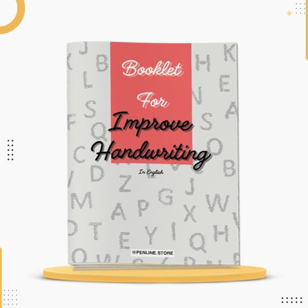 كراسة تحسين الخط الانجليزي المشبك