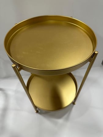 طاولة ايكيا دبل ذهبي