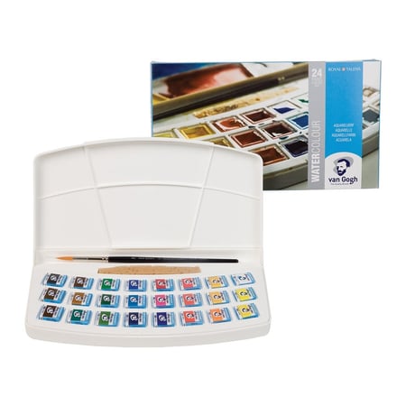 Van Gogh - ألوان مائية - ٢٤ قالب