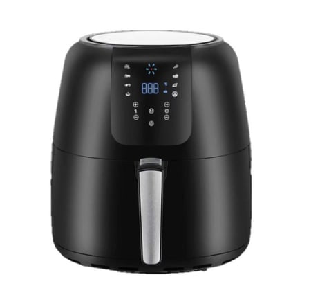 قلاية جي في سي برو 9 لتر  , اسود - GVCAF-900D