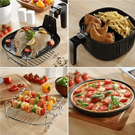 قلاية جي في سي برو 9 لتر  , اسود - GVCAF-900D