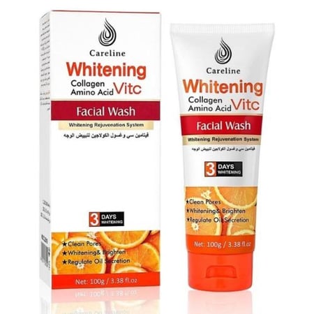 غسول فيتامين سي وكولاجينمن كيرلاين 100 جرام