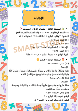 مبادرة رياضيات خامس ابتدائي (كنز الأعداد)