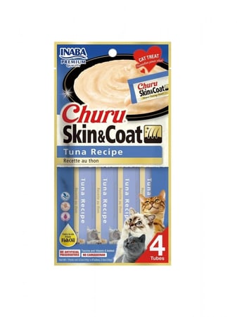 مكافأة هريس التونا للجلد والشعر 4*14 غرام -إينابا INABA Churu