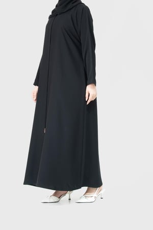 عباية سادة من الحرير (بلاك دايموند)