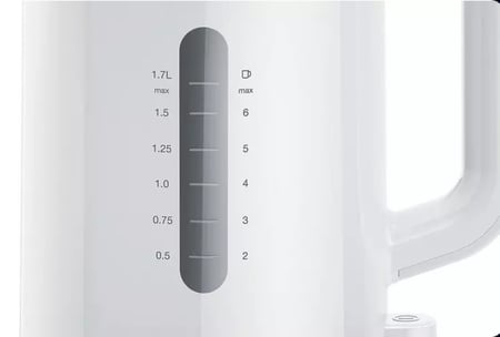 غلاية براون لاسلكية, 2200 واط, سعة 1.7 لتر, أبيض