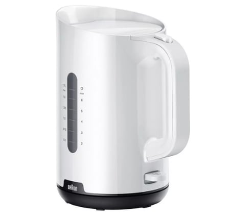 غلاية براون لاسلكية, 2200 واط, سعة 1.7 لتر, أبيض