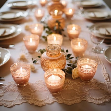 مجموعة شموع مائية عائمة ابيض فاخرة | 12 قطعة (4 ساعات)